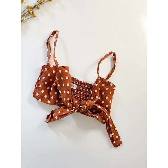 Faithfull the Brand Garnier Linen Bra Top Size‎ 2 - Picture 3 of 6